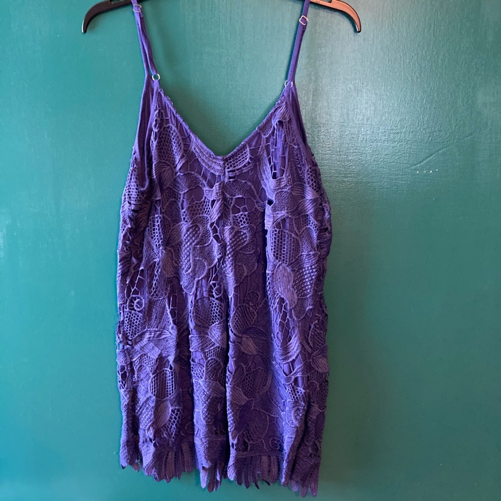 Beautiful crocheted floral  dress